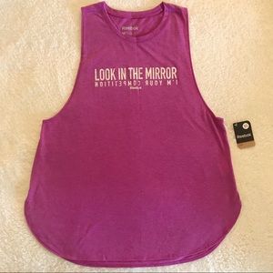 Reebok Drop Armhole Graphic Tank Top